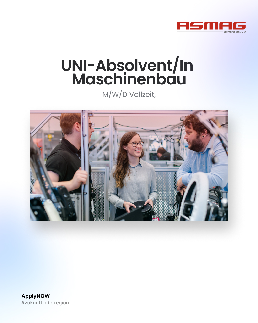 Uni Absolvent/in Maschinenbau
