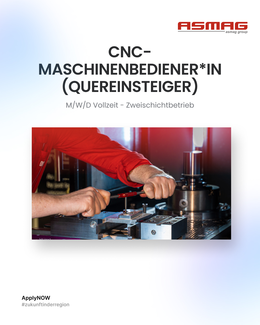 CNC Maschinenbediener - Quereinsteiger
